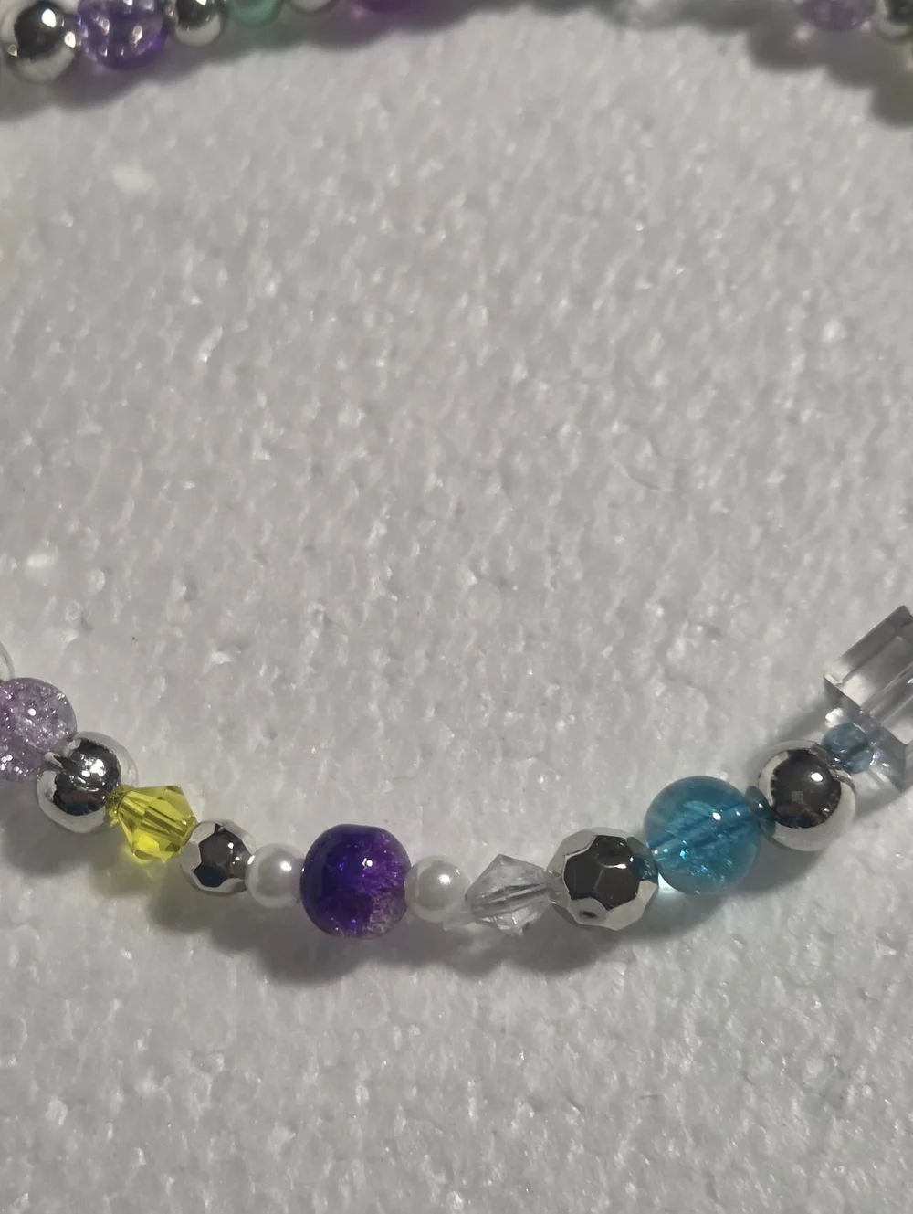 Handmade Multicolor Beaded Cell Phone Strap